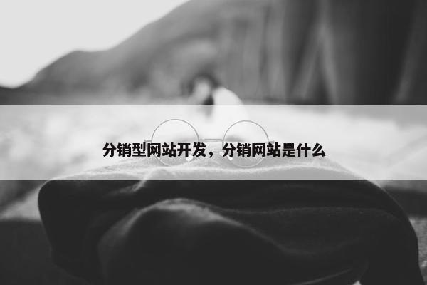 分销型网站开发，分销网站是什么