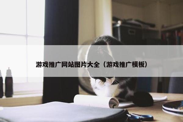 游戏推广网站图片大全（游戏推广模板）