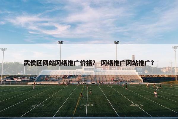 武侯区网站网络推广价格？ 网络推广网站推广？