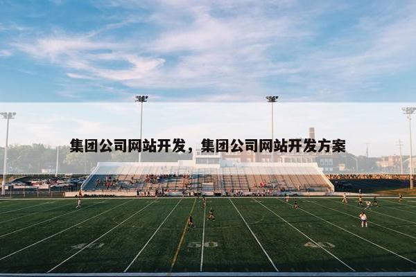 集团公司网站开发，集团公司网站开发方案