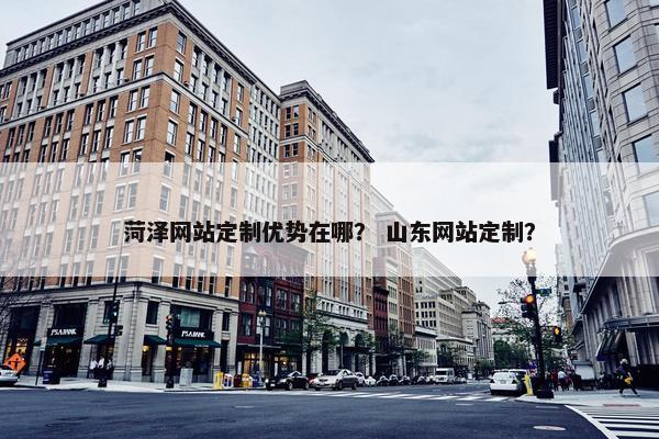 菏泽网站定制优势在哪？ 山东网站定制？