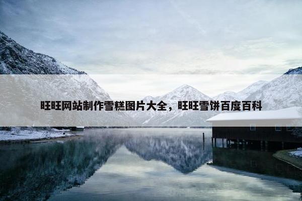 旺旺网站制作雪糕图片大全，旺旺雪饼百度百科