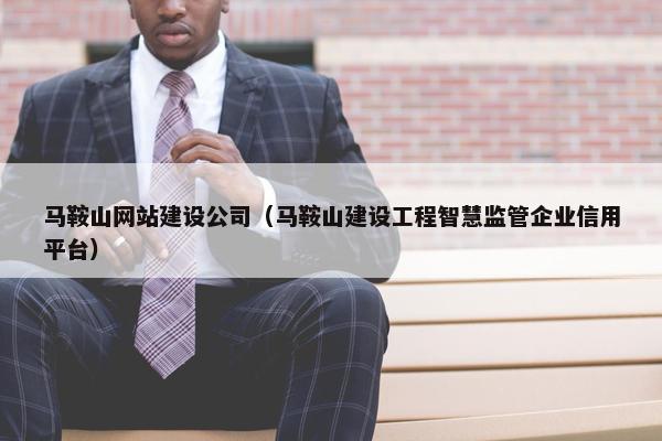 马鞍山网站建设公司（马鞍山建设工程智慧监管企业信用平台）