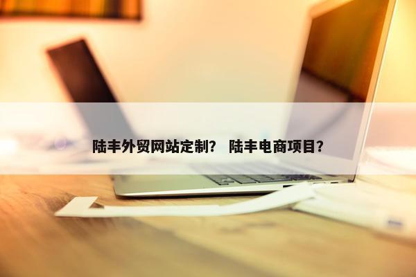 陆丰外贸网站定制？ 陆丰电商项目？