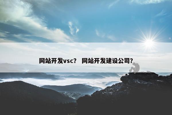 网站开发vsc？ 网站开发建设公司？