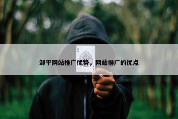 邹平网站推广优势，网站推广的优点