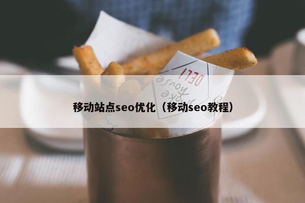 移动站点seo优化（移动seo教程）