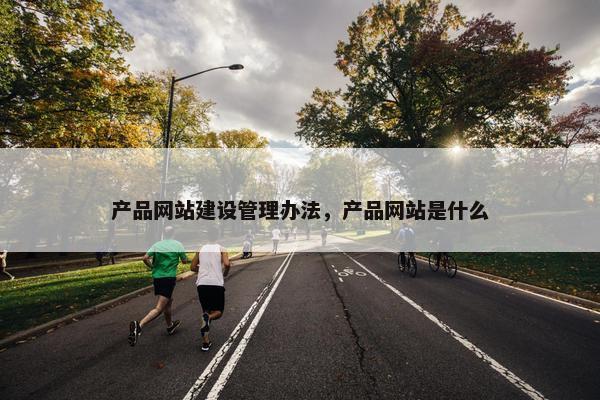 产品网站建设管理办法，产品网站是什么