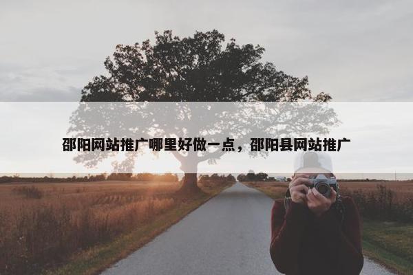 邵阳网站推广哪里好做一点，邵阳县网站推广