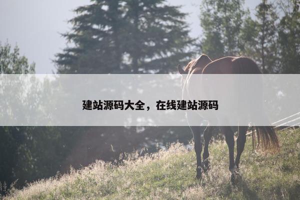 建站源码大全，在线建站源码