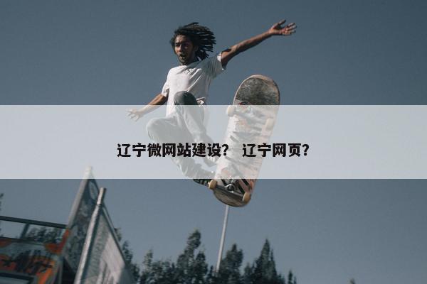 辽宁微网站建设？ 辽宁网页？