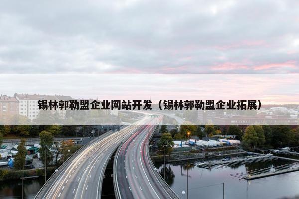 锡林郭勒盟企业网站开发（锡林郭勒盟企业拓展）