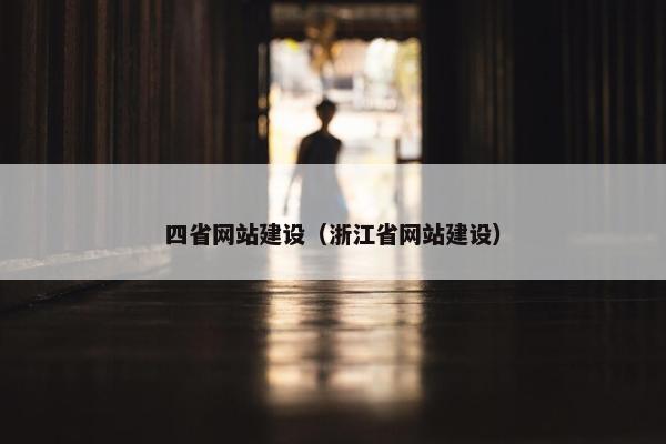 四省网站建设（浙江省网站建设）