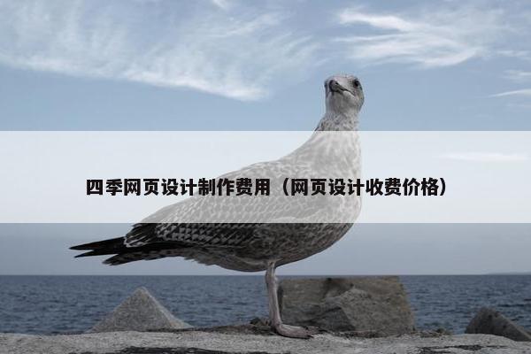 四季网页设计制作费用（网页设计收费价格）
