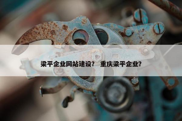 梁平企业网站建设？ 重庆梁平企业？