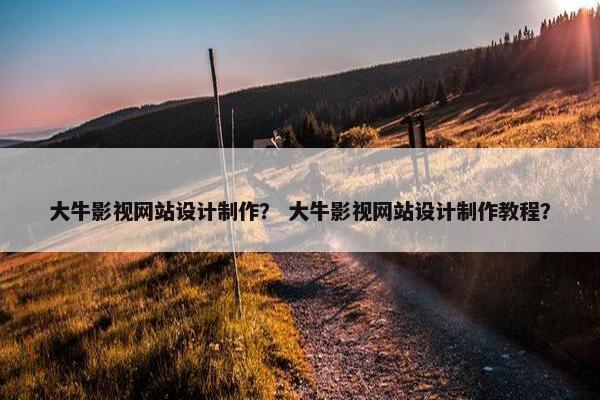 大牛影视网站设计制作？ 大牛影视网站设计制作教程？