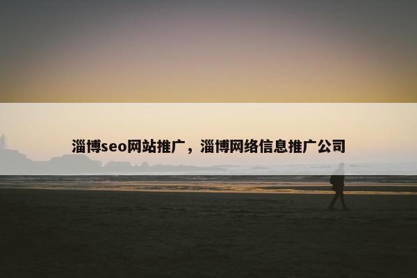 淄博seo网站推广，淄博网络信息推广公司