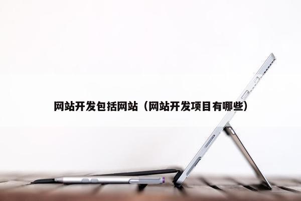 网站开发包括网站（网站开发项目有哪些）