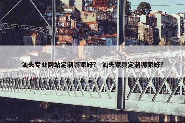 汕头专业网站定制哪家好？ 汕头家具定制哪家好？