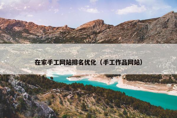 在家手工网站排名优化（手工作品网站）