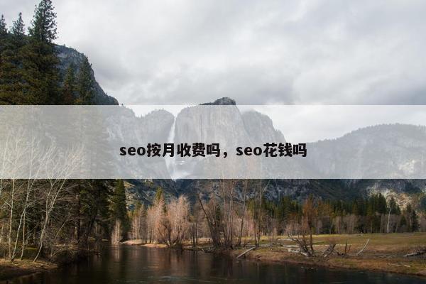 seo按月收费吗，seo花钱吗