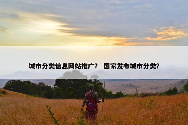 城市分类信息网站推广？ 国家发布城市分类？