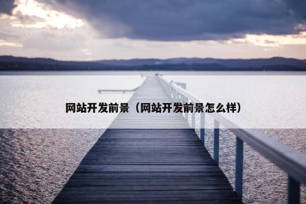网站开发前景（网站开发前景怎么样）