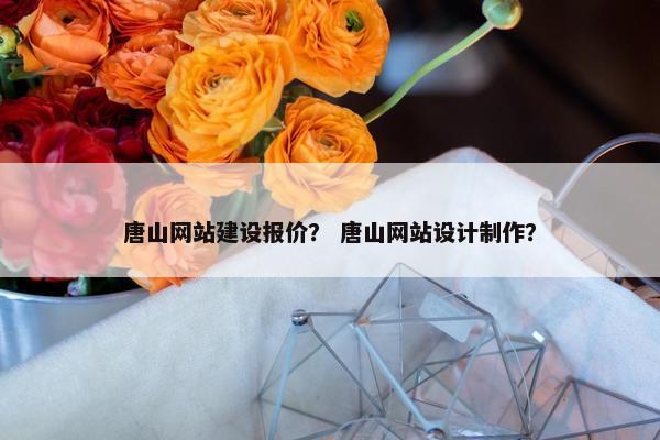 唐山网站建设报价？ 唐山网站设计制作？