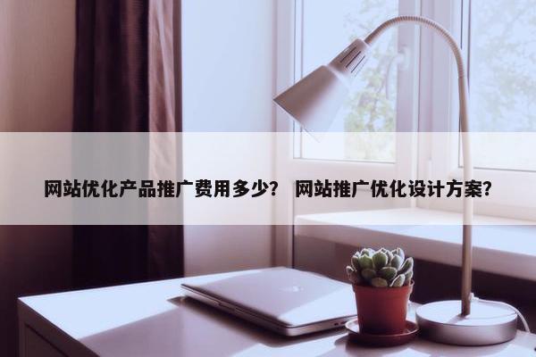 网站优化产品推广费用多少？ 网站推广优化设计方案？