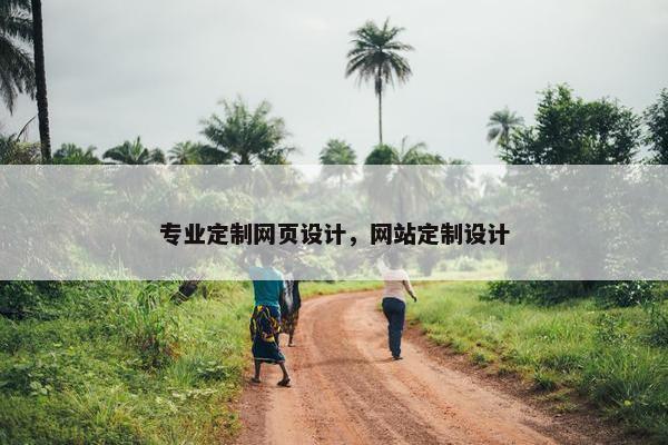 专业定制网页设计，网站定制设计