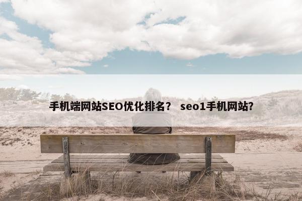 手机端网站SEO优化排名？ seo1手机网站？